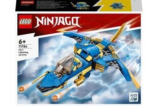 71784 LEGO® NINJAGO Самолет-молния Джея цена и информация | Конструкторы и кубики | hansapost.ee