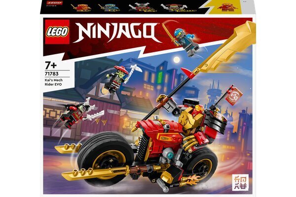 71783 LEGO® NINJAGO Kai robotmootorratas цена и информация | Klotsid ja konstruktorid | hansapost.ee