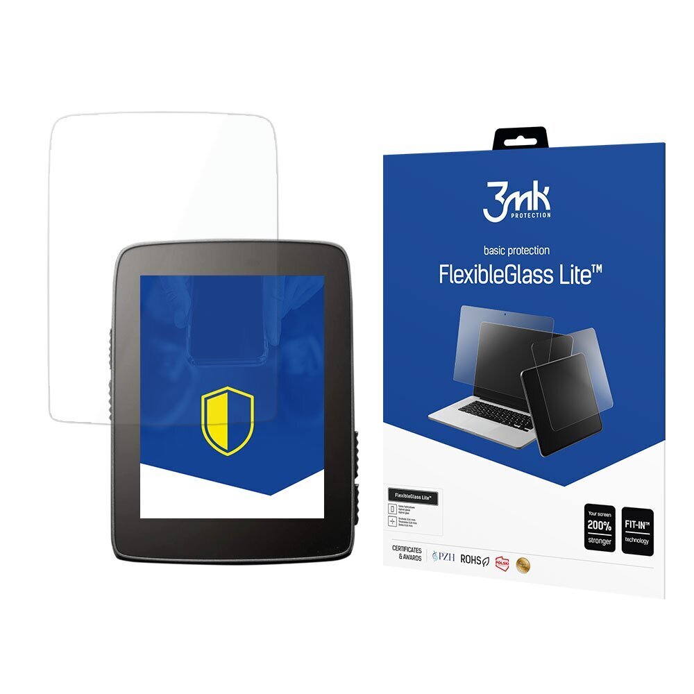 Hammerhead Karoo 1 - 3mk FlexibleGlass Lite™ screen protector цена и информация | GPS seadmed | hansapost.ee