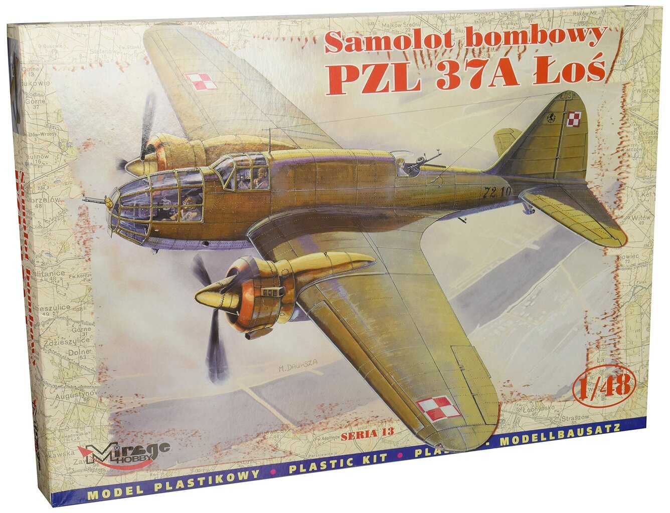 Pommitaja Pzl 37A Los цена и информация | Klotsid ja konstruktorid | hansapost.ee