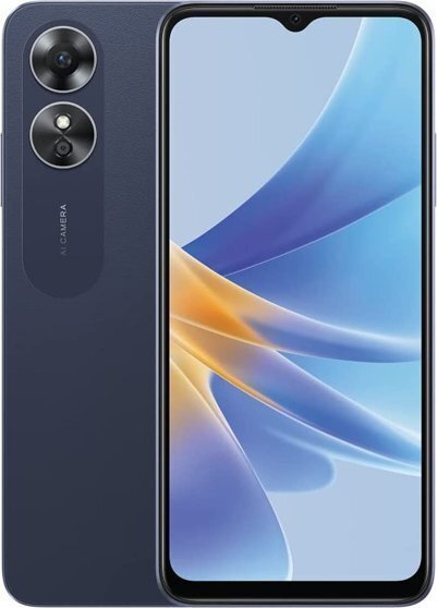 Oppo A17 4/64GB Dual SIM Black цена и информация | Telefonid | hansapost.ee