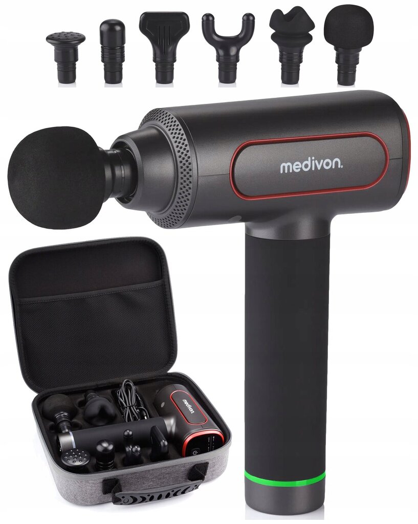 Medivon -Gun Pro X2 Manuaalne kehamasseerija hind ja info | Massaažiseadmed | hansapost.ee