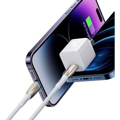 Baseus Glimmer Series USB-C — Lightning 480 Мбит/с PD 20 Вт 1 м белый цена и информация | Кабели для телефонов | hansapost.ee