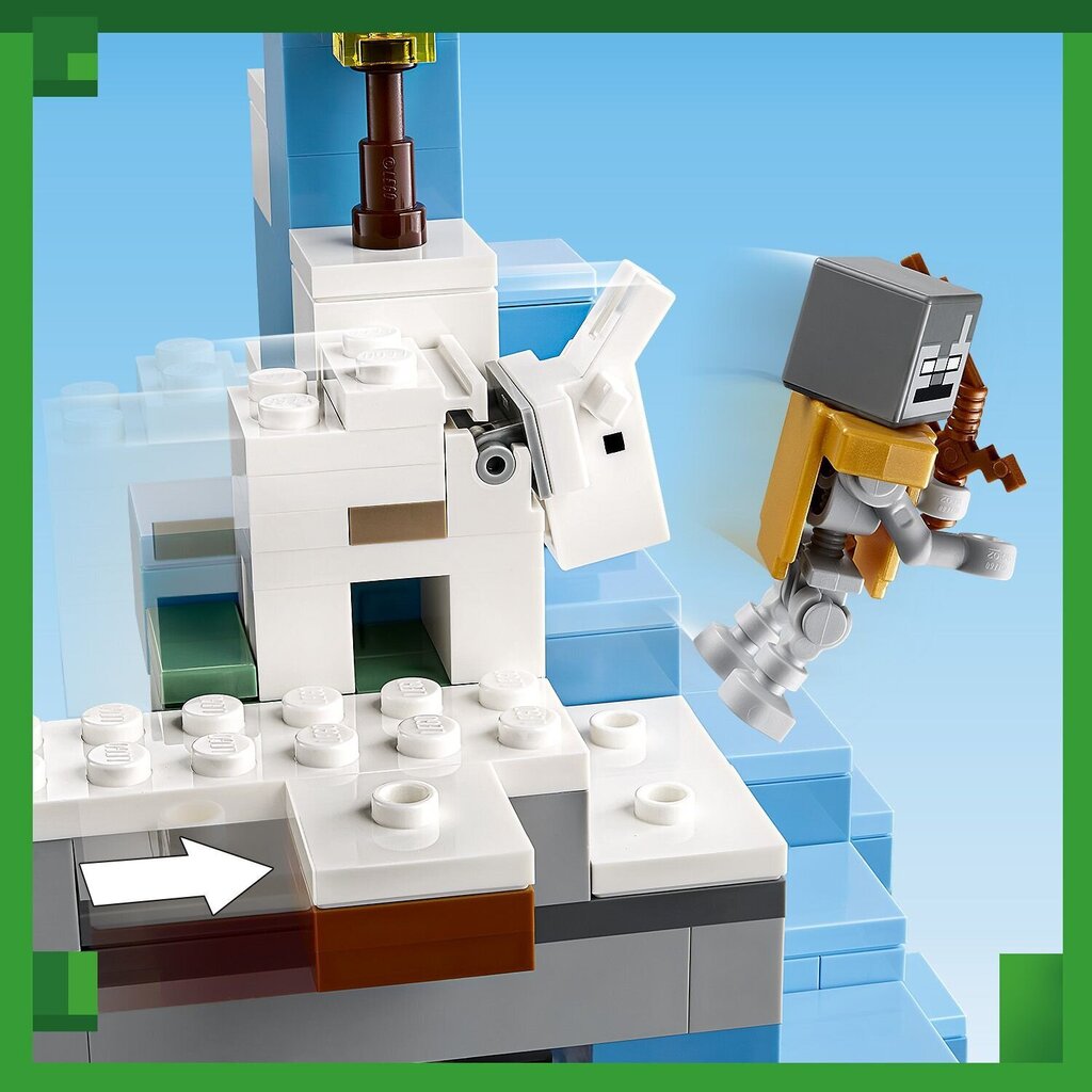 21243 LEGO® Minecraft Jäised tipud hind ja info | Klotsid ja konstruktorid | hansapost.ee