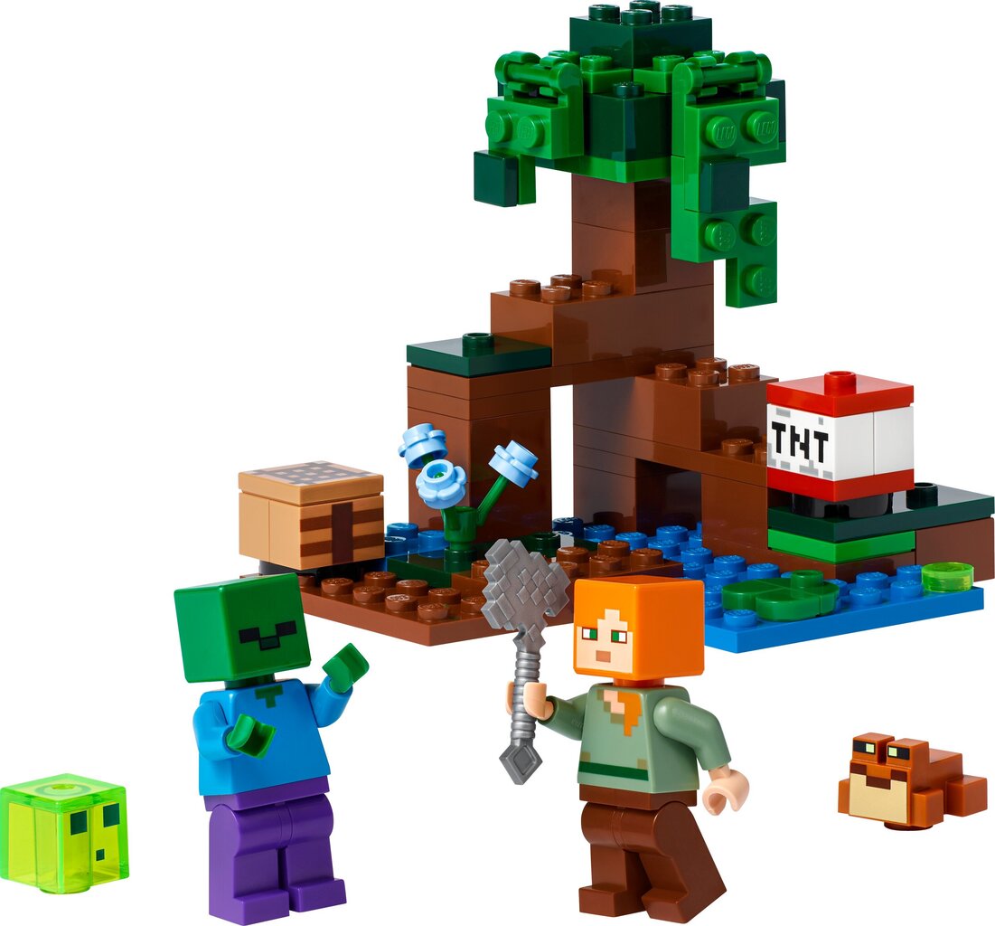 21240 LEGO® Minecraft Seiklus soos цена и информация | Klotsid ja konstruktorid | hansapost.ee