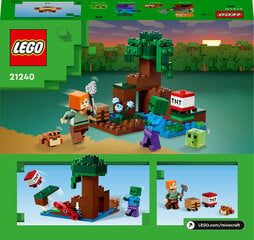 21240 LEGO® Minecraft Болотное приключение цена и информация | Конструкторы и кубики | hansapost.ee