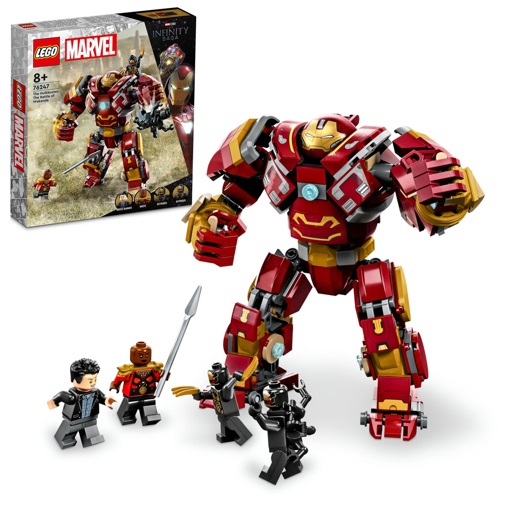 76247 LEGO® Marvel Hulkbuster: Wakanda lahing цена и информация | Klotsid ja konstruktorid | hansapost.ee