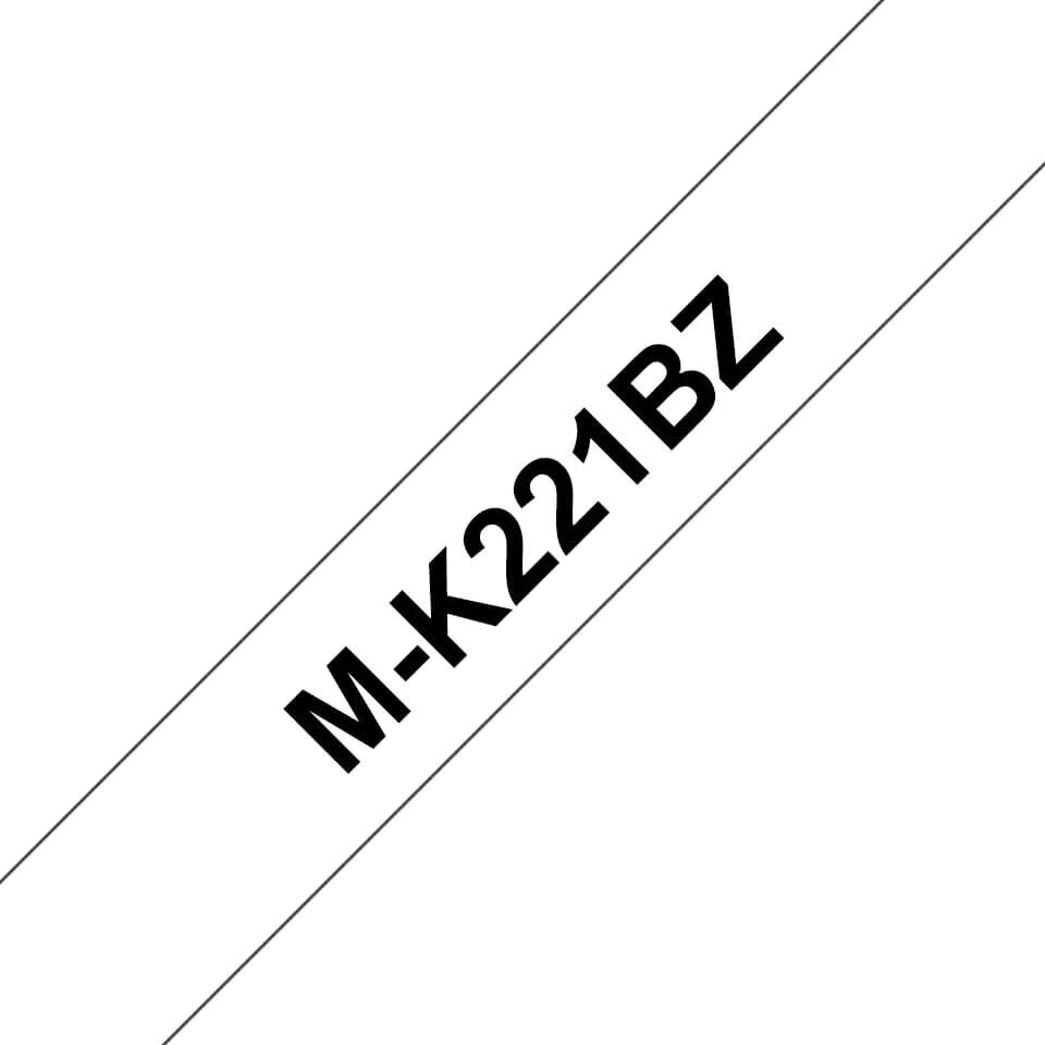 Kleepkirjalint Brother M-K221BZ MK221BZ punane valgel цена и информация | Printeritarvikud | hansapost.ee