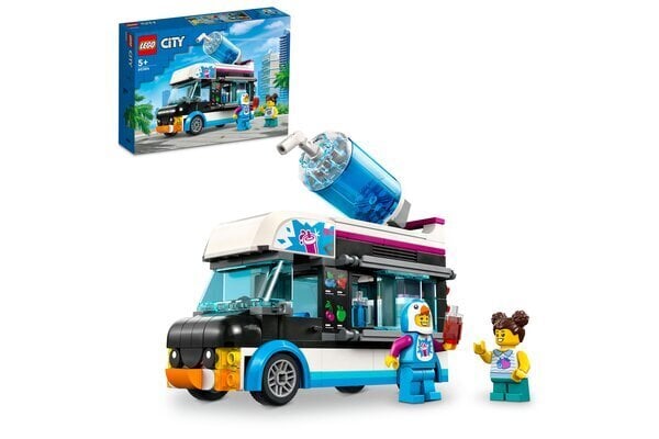 60384 LEGO® City ratastega Pingviini kiosk hind ja info | Klotsid ja konstruktorid | hansapost.ee