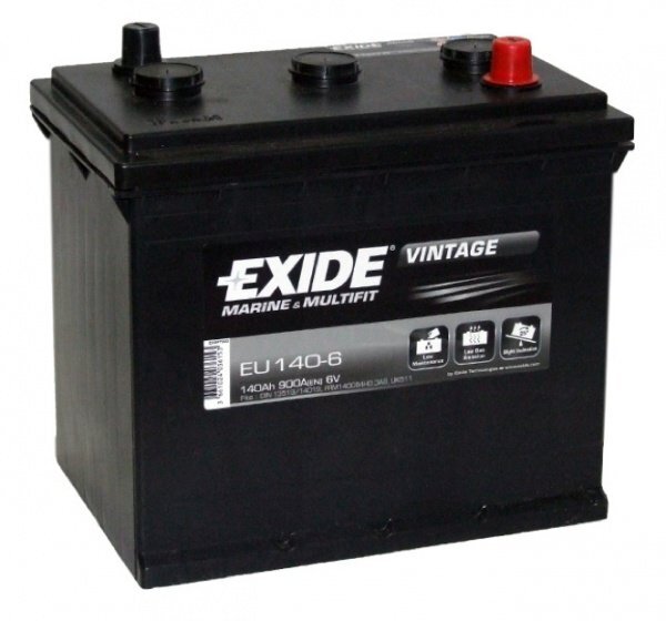 Aku EXIDE EU140-6 140 Ah 900 A EN hind ja info | Autoakud | hansapost.ee