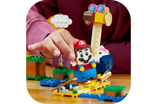 71414 LEGO® Super Mario laienduskomplekt Konkdori võnkuva pea цена и информация | Klotsid ja konstruktorid | hansapost.ee