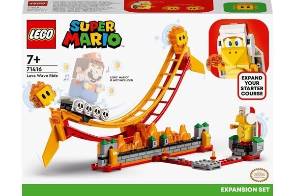 71416 LEGO® Super Mario Lava Wave ujumislaienduskomplekt hind ja info | Klotsid ja konstruktorid | hansapost.ee