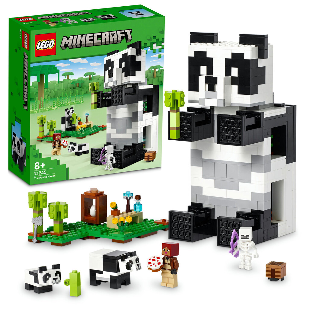 21245 LEGO® Minecraft Panda maja цена и информация | Klotsid ja konstruktorid | hansapost.ee