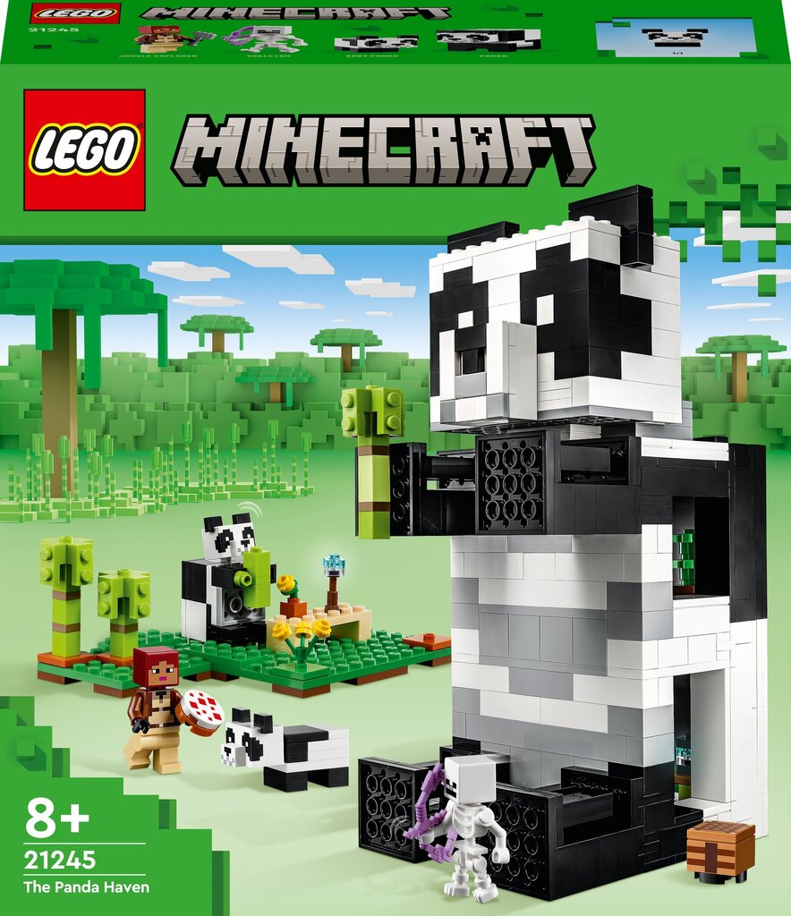 21245 LEGO® Minecraft Panda maja цена и информация | Klotsid ja konstruktorid | hansapost.ee