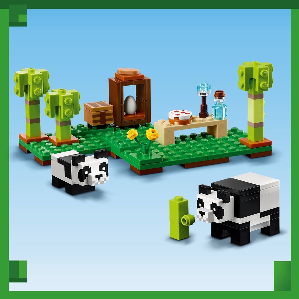 21245 LEGO® Minecraft Panda maja hind ja info | Klotsid ja konstruktorid | hansapost.ee