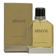 Туалетная вода Giorgio Armani Eau Pour Homme (2013) EDT для мужчин 100 мл цена и информация | Духи для Него | hansapost.ee