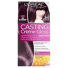 Краска для волос L´Oréal Paris Casting Creme Gloss 316 Plum цена и информация | Краска для волос | hansapost.ee