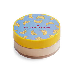 Рассыпчатая пудра с запахом банана Makeup Revolution Loose Baking, 22.0 г цена и информация | I Heart Revolution Духи, косметика | hansapost.ee