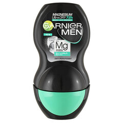 GARNIER MEN Magnesium Ultra Dry - Antiperspirant roll-on for men 50ml hind ja info | Deodorandid | hansapost.ee