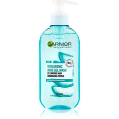 Garnier Hyaluronic Aloe puhastusgeel 200 ml price and information | Näopuhastusvahendid | hansapost.ee