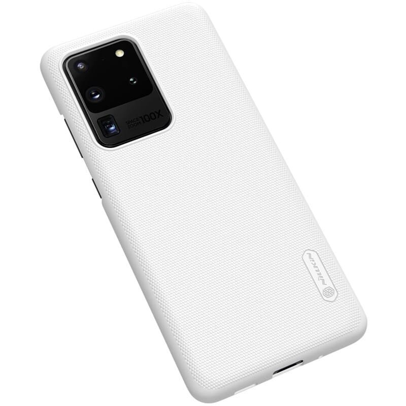 Nillkin Super Frosted Shield Samsung Galaxy S20 Ultra jaoks, valge hind ja info | Telefonide kaitsekaaned ja -ümbrised | hansapost.ee