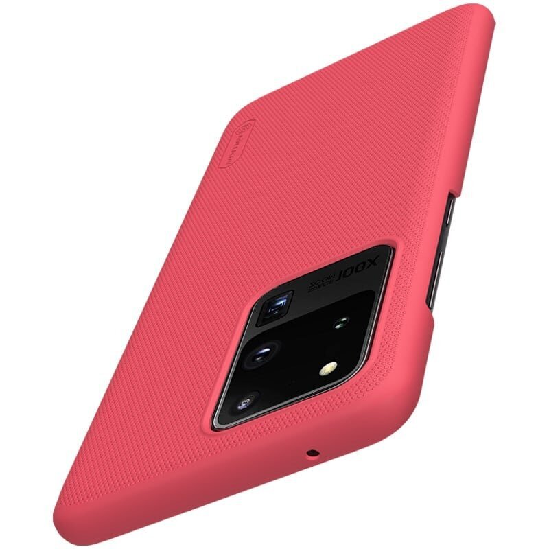 Nillkin Super Frosted Shield skirtas Samsung Galaxy S20 Ultra, raudonas цена и информация | Telefonide kaitsekaaned ja -ümbrised | hansapost.ee