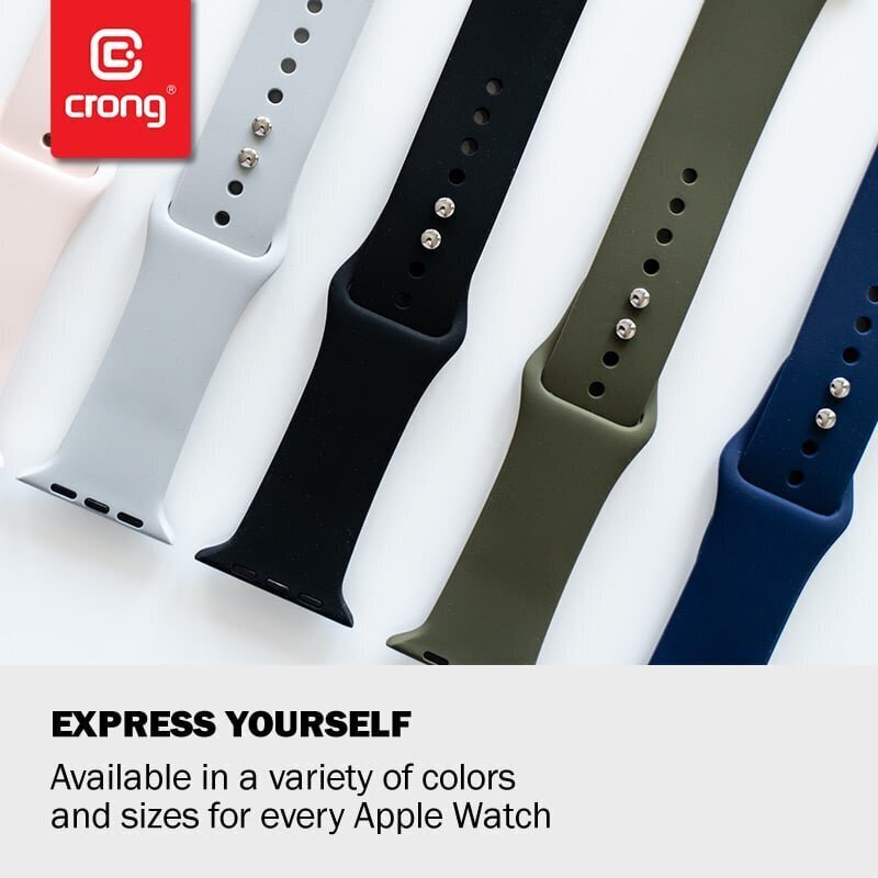 Crong Apple Watch 38/40/41mm цена и информация | Nutikellade aksessuaarid ja tarvikud | hansapost.ee