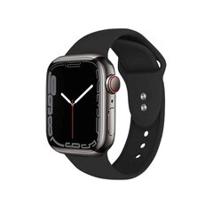 Crong Käevõru Apple Watchile 38/40/41mm, must - hind ja info | Crong Mobiiltelefonid, fotokaamerad, nutiseadmed | hansapost.ee