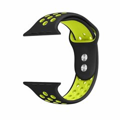 Crong Duo Sport Käevõru Apple Watchile 38/40/41 mm, must - hind ja info | Nutikellade aksessuaarid ja tarvikud | hansapost.ee