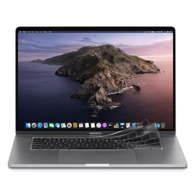 Moshi ClearGuard MB – klaviatuurikaitse MacBook Pro 16" / MacBook Pro 13" 2020 EU jaoks hind ja info | Klaviatuurid | hansapost.ee
