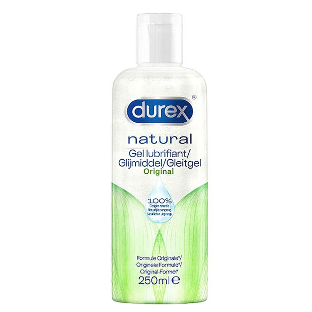 Durex Natural Water-Based Lubricant - 250 мл цена | hansapost.ee