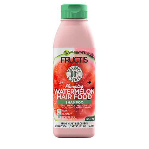 Fructis Hair Food (Watermelon Plumping Shampoo) 350 ml цена и информация | Šampoonid | hansapost.ee