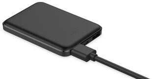 Platinet power bank 5000mAh Polymer, black (44815) цена и информация | Platinet Телефоны и аксессуары | hansapost.ee