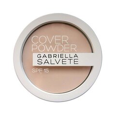 Gabriella Salvete Cover Powder SPF 15 - Compact powder  02 Beige #BB8C78 цена и информация | Пудры, базы под макияж | hansapost.ee