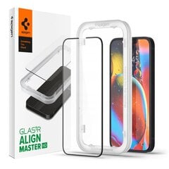 Spigen Alm Glass FC ekraanikaitse iPhone 13 ja 13 Pro jaoks, 1 tk. цена и информация | Защитные пленки для телефонов | hansapost.ee