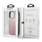 Guess Croco Stamp Lines iPhone 13 Pro (rožinis) Rožinė hind ja info | Telefonide kaitsekaaned ja -ümbrised | hansapost.ee