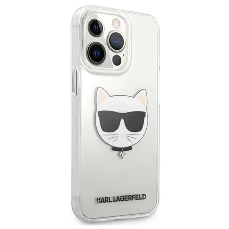 Karl Lagerfeld Choupette ümbris iPhone 13 Pro Max jaoks (selge) цена и информация | Telefonide kaitsekaaned ja -ümbrised | hansapost.ee