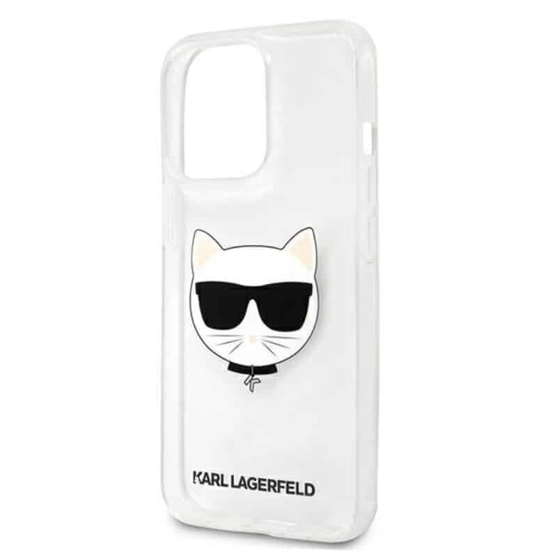 Karl Lagerfeld Choupette ümbris iPhone 13 Pro Max jaoks (selge) цена и информация | Telefonide kaitsekaaned ja -ümbrised | hansapost.ee