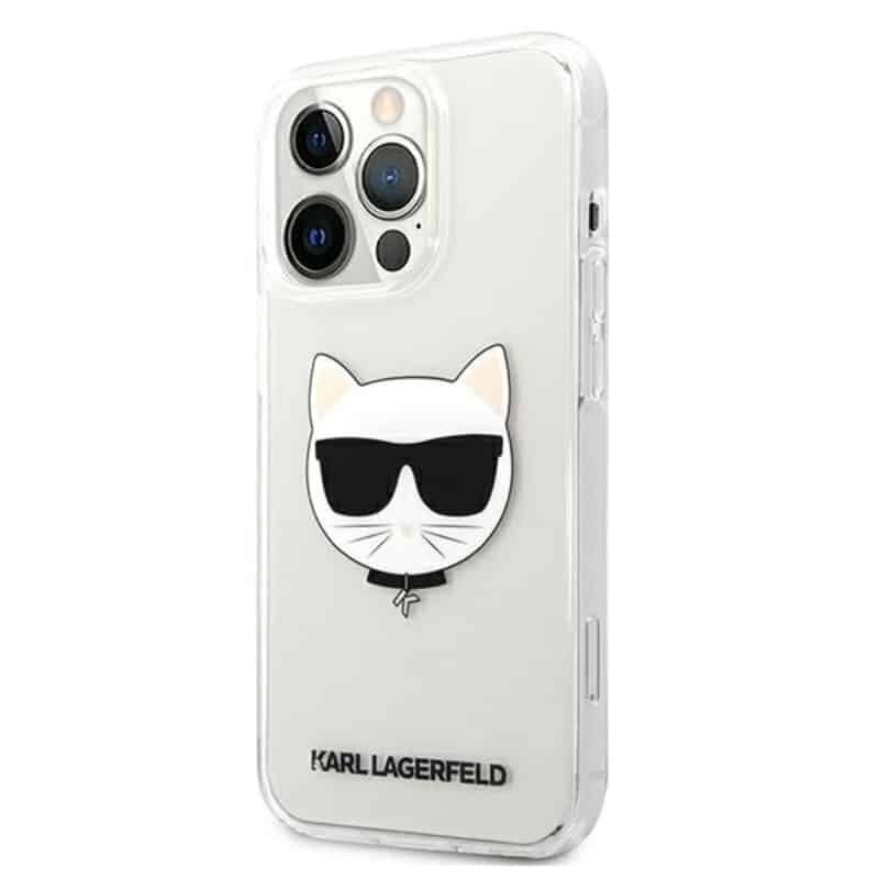 Karl Lagerfeld Choupette ümbris iPhone 13 Pro Max jaoks (selge) hind ja info | Telefonide kaitsekaaned ja -ümbrised | hansapost.ee