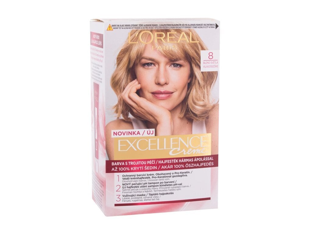 Excellence Creme Triple Protection Hair Color цена и информация | Juuksevärvid | hansapost.ee