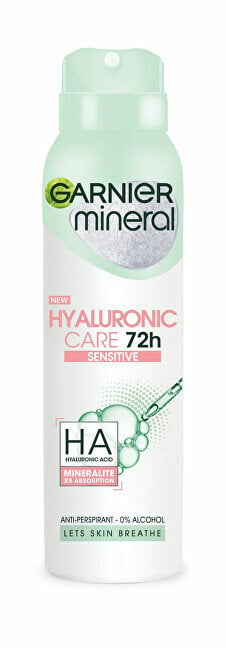 Mineral Hyaluronic Ultra Care higistamisvastane sprei (Antiperspirant) 150 ml hind ja info | Dušigeelid ja deodorandid naistele | hansapost.ee