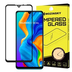 Защитное стекло Wozinsky для Huawei P30 Lite, Черный цена и информация | Защитные пленки для телефонов | hansapost.ee