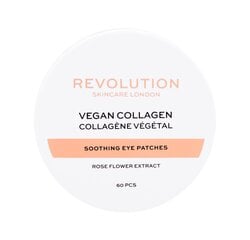 Rose Gold Vegan Collagen (Rahustavad silmaplaastrid) 60 tk kaina ir informacija | Revolution Для ухода за лицом | hansapost.ee