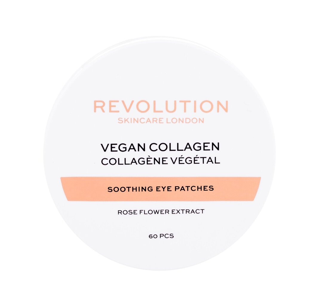 Rose Gold Vegan Collagen (Rahustavad silmaplaastrid) 60 tk hind ja info | Näomaskid ja silmamaskid | hansapost.ee