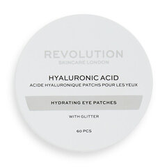 Hüaluroonhape (Hydrating Eye Patches) 60 tk kaina ir informacija | Revolution Для ухода за лицом | hansapost.ee