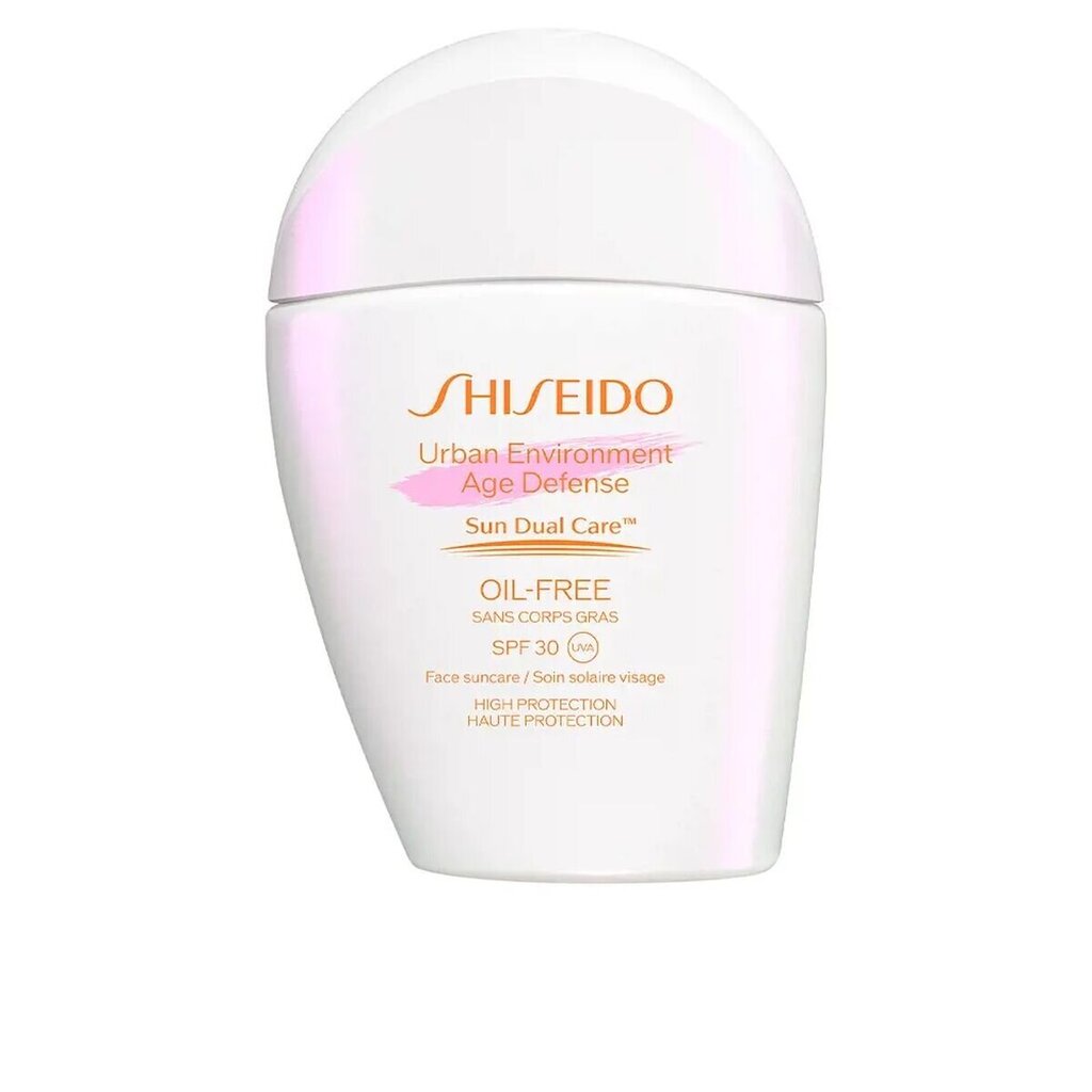 Shiseido Urban Environment Aceita Facia Free Spf30 30ml цена и информация | Päikesekaitse ja päevitusjärgsed kreemid | hansapost.ee