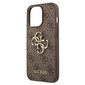 Guess 4G Big Metal Logo Case iPhone 13 Pro Max jaoks (pruun) цена и информация | Telefonide kaitsekaaned ja -ümbrised | hansapost.ee