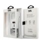 Karl Lagerfeld Liquid Glitter Karl & Choupette peaümbris iPhone 13 Pro Max jaoks (hõbe) цена и информация | Telefonide kaitsekaaned ja -ümbrised | hansapost.ee