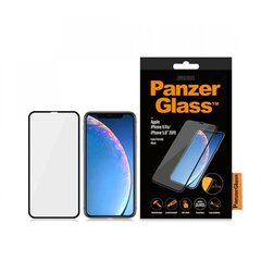 PanzerGlass kaitseklaas iPhone X/Xs 5.8" (2019) ümbrisesõbralik, must цена и информация | Защитные пленки для телефонов | hansapost.ee