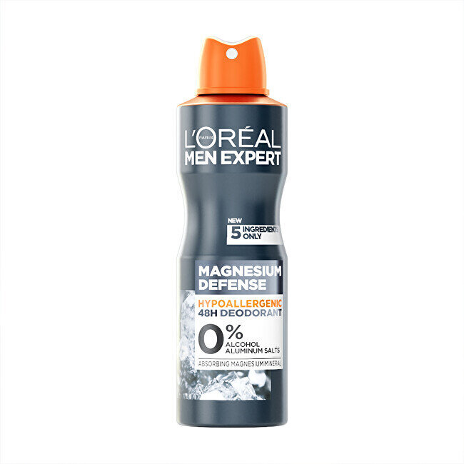 Hüpoallergeenne deodorant L`Oréal Men Expert Magnesium Defense (deodorant) 150 ml цена и информация | Deodorandid | hansapost.ee